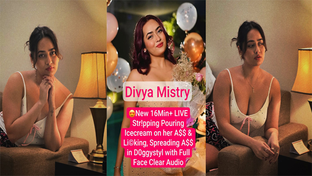 Divya Mistry Stripping Boobs Pressing – 16Min Videos