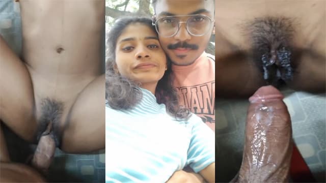 Hot Tamil Lovers – Valentines Outdoor Sex MMS