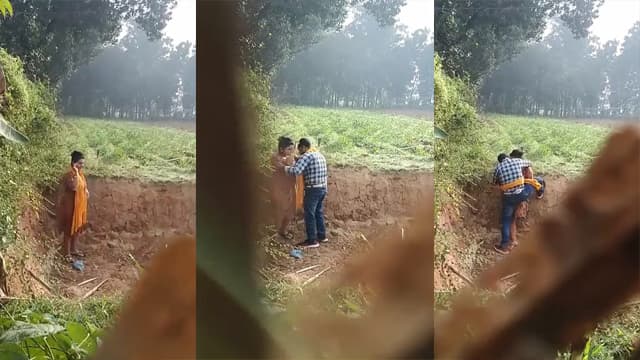 Desi Outdoor Leak – BF Fucking Secretly MMS