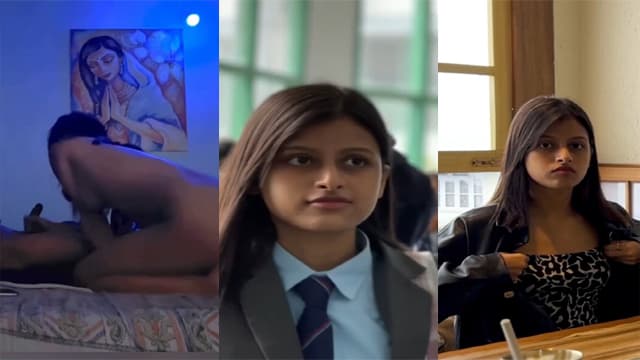 Desi Slim Babe – Asshole Show BJ MMS