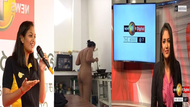 Nude Sri Lankan Anchor – Cooking Boobs Show MMS