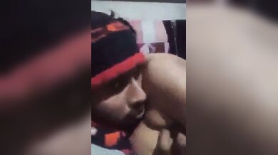 Village Aunty’s Boobs Sucked Lover Viral Sex Online