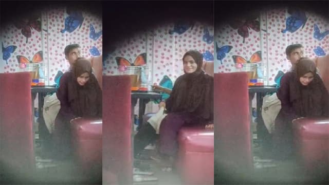 Hijabi Girl Fucking With BF Restaurant Secretly Captured Video