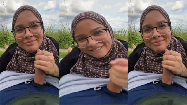 Desi Hijabi Maal – Big Cock BJ Park Fucking