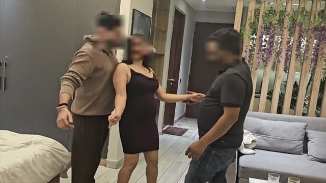 Desi Hotwife Anjali – College Friend Threesome Viral