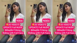 Niharika Aka Nikki Blowjob Fucking Riding Full Face Onlyfans MMS