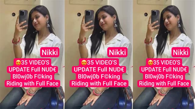 Niharika Aka Nikki Blowjob Fucking Riding Full Face Onlyfans MMS