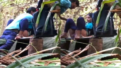 Young College Girl Nude & Outdoor Fucking Free