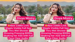 Divya Mistry New 23Min Wet Shower Live First Time