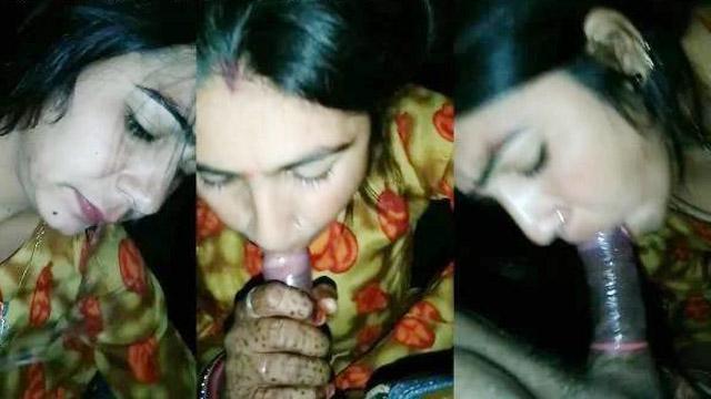 Til Wali Bhabhi Sunsaan Kamre Mein Lund Chus Rahi