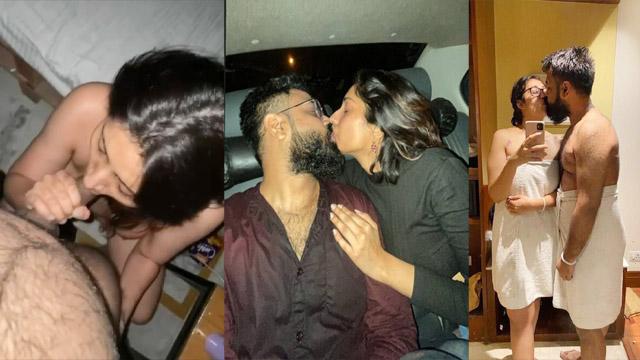 Desi Punjabi Kudi Wife Sucking Big Tits Show MMS