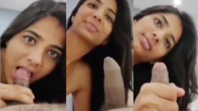 Desi Maal Babe Thirsty Sucking Boyfriend Wet Cock Viral
