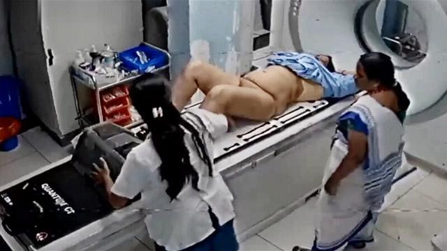 Horny Milf Bhabhi Clinic Room Nude CCTV Leak MMS