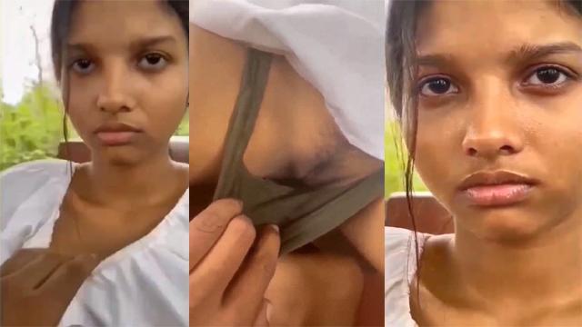 School Girl Rubbing Pussy Outdoor By Friend Fucking