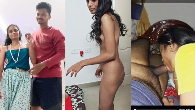 Desi Slim Wife Deep Sucking Cuckold Husband Anniversary Leak