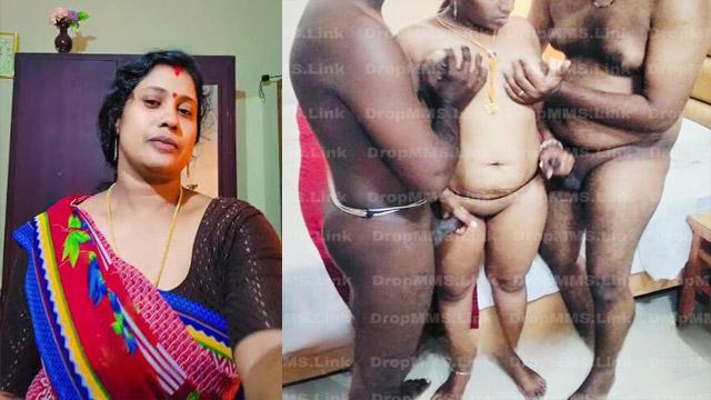 Hot Theni Cuckold Wife Shared Threesome Deeply Fucked